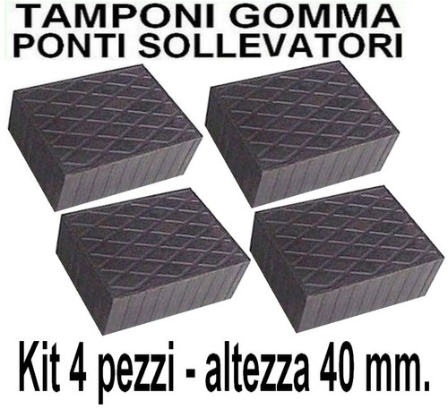 Set pezzi altezza - altezza, mm
