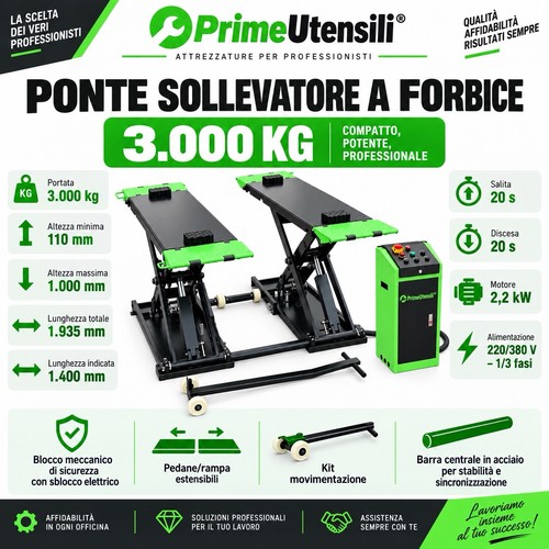 Ponte sollevatore forbice - ponte, a