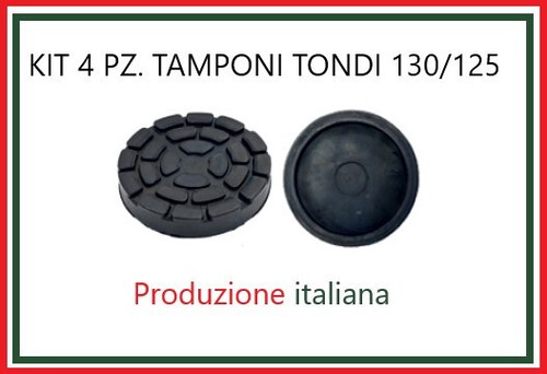 Tamponi gomma tondi ponte - tamponi, in